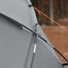 SoBuy OGS60-HG Lit de Camping Pliable en Aluminium Léger, 3 en 1 avec Toit Anti-UV + Matelas Gonflable Intégré + Sac de Transport, 1 Personne