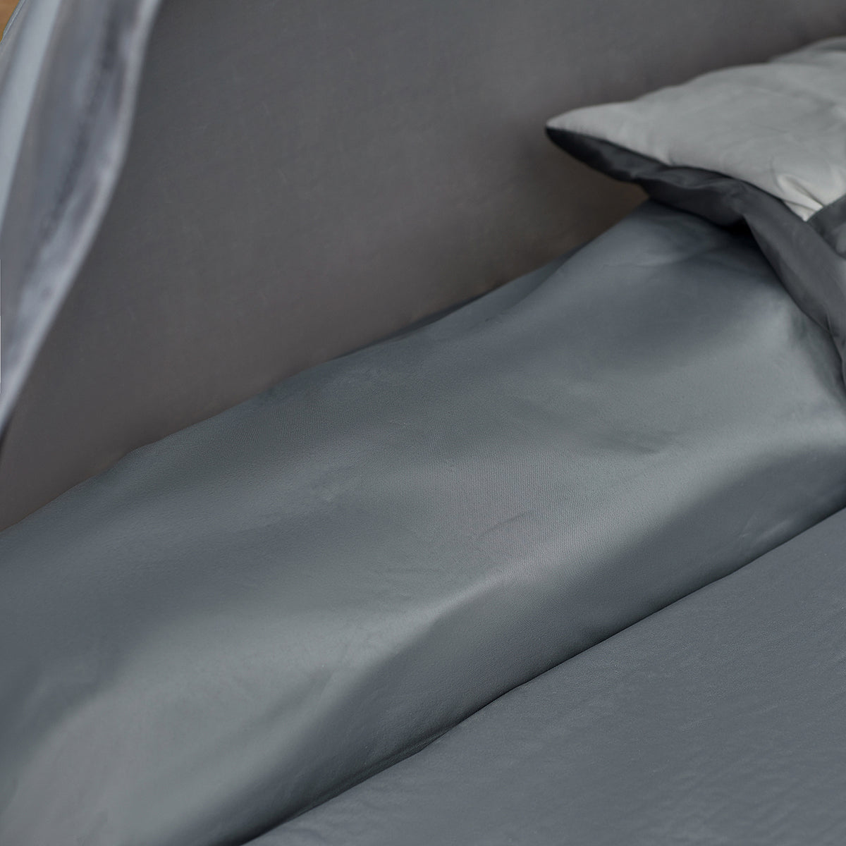 SoBuy OGS60-HG Lit de Camping Pliable en Aluminium Léger, 3 en 1 avec Toit Anti-UV + Matelas Gonflable Intégré + Sac de Transport, 1 Personne